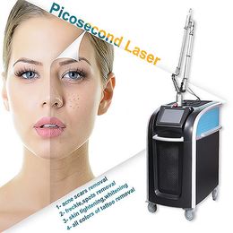 Machines professionnelles de détatouage de rajeunissement de la peau au laser Pico deuxième pigmentation laser picoseconde enlever l'équipement de beauté pour le salon