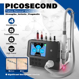 Professionnel picoseconde laser détatouage nd yag picolaser poupée noire carbone laser traitement beauté machine 2500W