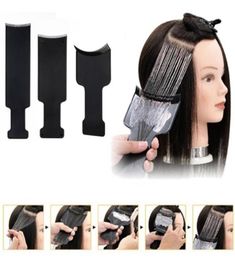 Plaque professionnelle de planche de teinture de coloration de cheveux de Salon en plastique pour le coiffeur de coiffeur conception outils de coiffure accessoires 6439797
