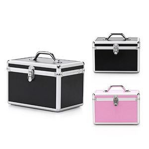 Professionele draagbare cosmetische opbergtas Grote capaciteit Nagel Tattoo Make -up Tool Box Bags Cases