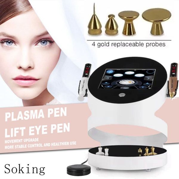 Portable professionnel autre équipement de beauté élimination des taches de rousseur pistolet d'injection laser froid plasma esthétique pour raffermissement de la peau outil de beauté de stérilisation anti-âge