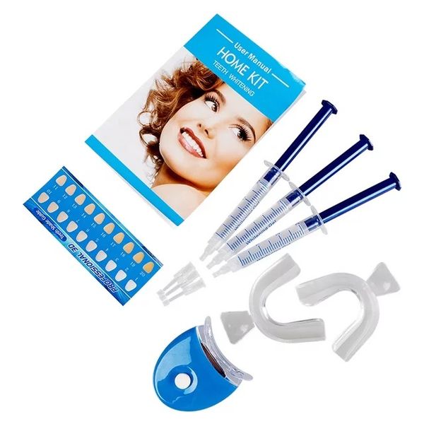 Kit casero de blanqueamiento Dental de etiqueta privada profesional, kits de blanqueamiento dental al por mayor con 3 uds de bolígrafo blanqueador dental, fuerza 35% CP