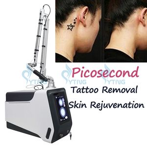 Professionele q geschakelde nd laser yag picoseconde pico laser tattoo verwijderingsmachine huidverzorging pigmentverwijdering