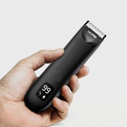 Rasoir imperméable rechargeable professionnel Clipper Clipper Electric Hoile Trimmer pour Menwomen '