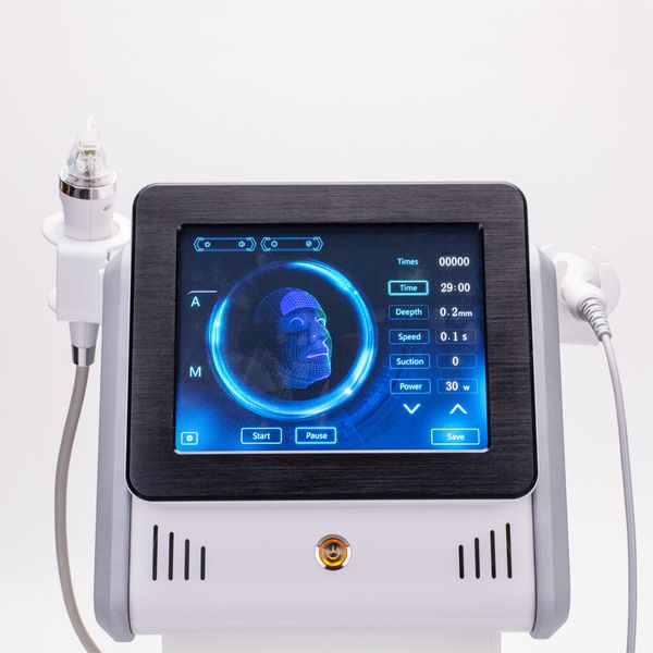 Dispositivo de microaguja RF fraccional con aguja de rodillo profesional con aguja aislada/máquina de RF de radiofrecuencia estándar médica aprobada por CE para rostro y cuerpo