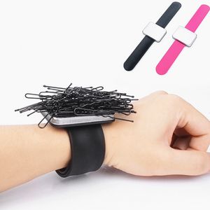 Professional Salon Hair Accessories Magnetic Bracelet Wrist Band Strap Belt Hair Clip Holder Barber Hairdressing Styling Tools