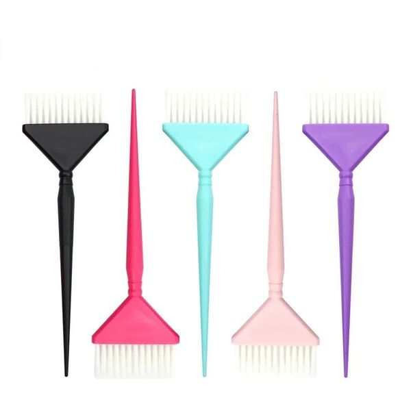 Cepillo de tinte para el cabello de salón profesional con cerdas suaves ensanchadas - herramienta esencial para el cabello para estilistas y salones para colorear de cabello de alta calidad