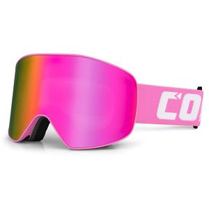 Professionele Ski-bril Mannen Vrouwen Anti-Mist Cilindrische Sneeuw Skiën Goggles UV-bescherming Winter Volwassen Sport Snowboard Gafas Ski 220214