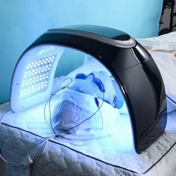 Productos profesionales para el cuidado de la piel Lámpara de 7 colores Nano Steamer Mascarilla LED PDT Máquina de terapia de luz roja
