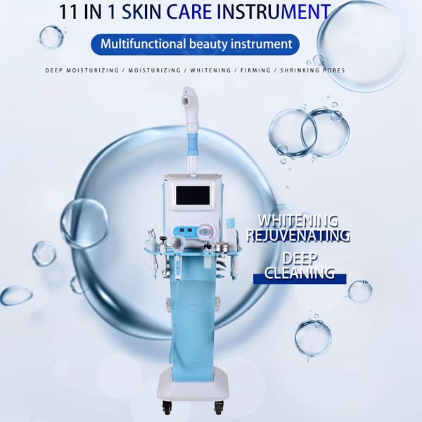Terapia profesional para el cuidado de la piel máquina de microdermoabrasión para limpieza de imperfecciones galvánica y de alta frecuencia