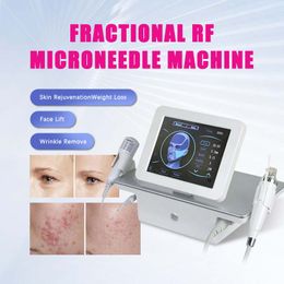 Máquina profesional de estiramiento de la piel, martillo frío, máquina de radio dorada, elevación por radiofrecuencia, microaguja fraccionada, cicatrices de acné, estrías, eliminación de instrumento de belleza