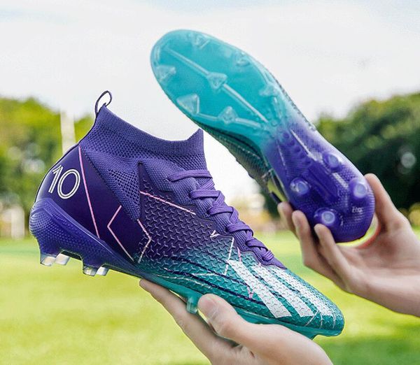 Zapatos de fútbol profesionales para hombre, botas de campo de fútbol al aire libre, zapatillas de entrenamiento antideslizantes, alta calidad, novedad