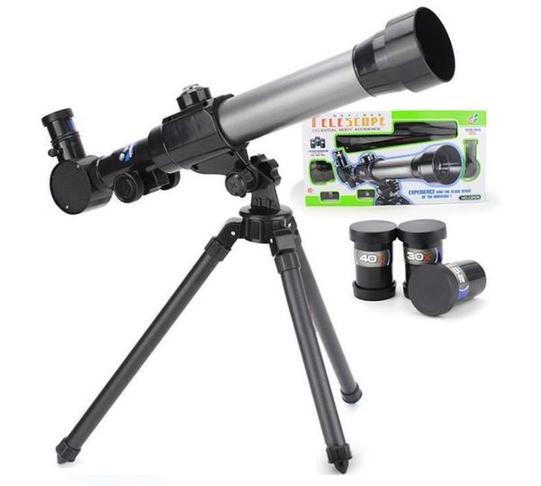 Télescope astronomique spatial professionnel avec trépied extérieur monoculaire Zoom repérage enfants enfants cadeau éducatif jouet