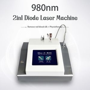 Équipement professionnel d'élimination de la veine d'araignée 980nm Diode Laser Enlèvement vasculaire Machine faciale Thérapie vasculaire Champignon des ongles Utilisation du spa au laser