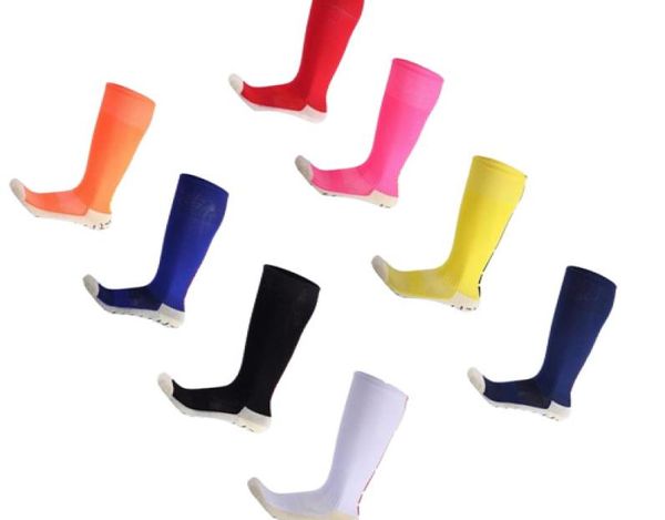 Calcetines de fútbol deportivos profesionales antideslizantes elásticos transpirables calcetines de baloncesto para correr calcetines largos de fútbol de compresión hasta la rodilla 7098493