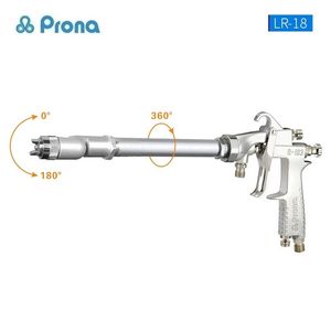 Pistolets de pulvérisation professionnels Pistolet à peinture à extension universelle Prona pour voitures Outil pneumatique LR-18 Peinture Pistolet Pulvérisateur Air Tube Longueur 150/300mm