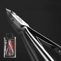 Cutícula profesional de acero inoxidable Nipper Nipper High Precision Piel de piel muerta Cutícula Cutícula de uñas Herramienta de manicura de alumedor