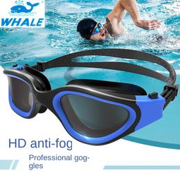 Professionele zwembril Volwassen Antifog UV Bescherming Lens Mannen Vrouwen waterdichte verstelbare siliconen zwemglazen in zwembad 240416