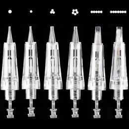 Professionele Tattoo Naalden Cartridges Wegwerp Permanente Make-Up Wenkbrauw Eyeliner Lip Microblading PMU Pen Machines Levert 240219
