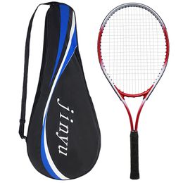 Professioneel tennisracket lichtgewicht schokbestendig racket met carry tas voor volwassenen Wen Woman Training 240401