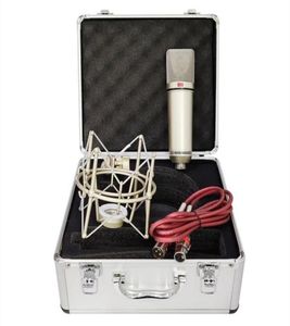 Microphone professionnel U87 Microphone Studio grand diaphragme Microphone pour enregistrement vocal informatique Podcast Gaming Tiktok DJ1087068