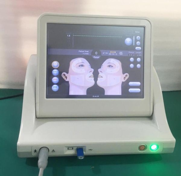 Máquina de ultrasonido enfocado de alta intensidad Hifu de ultrasonido profesional con tres o cinco cartuchos para estiramiento facial HIFU Body Slimm1962653