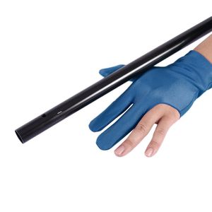 Professionele Unisex Linkshandige Stretchable Comfortabele Cue Biljart Pool Shooters 3 Vingers Handschoenen Accessoire Gratis Verzending