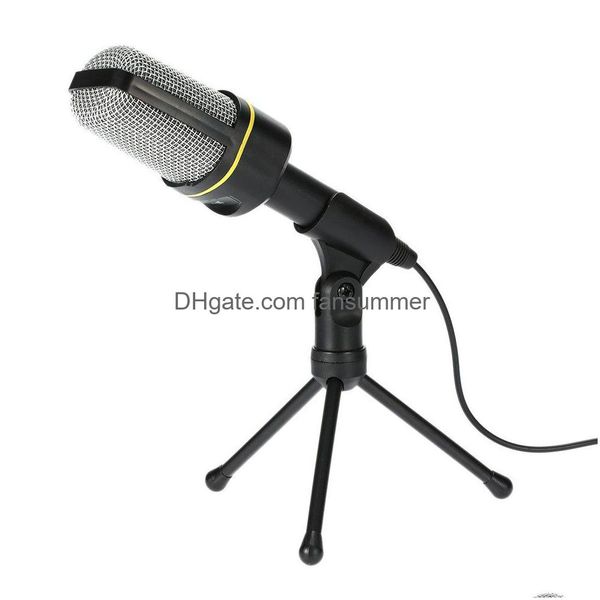 Micrófono de condensador USB profesional, micrófonos de sonido de estudio, trípode de grabación para Ktv, Karaoke, ordenador portátil, ordenador de escritorio, entrega directa