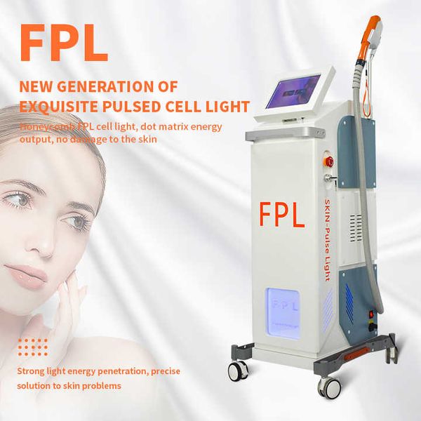 Máquina de depilación ipl vertical profesional, precio, máquina láser DPL, rejuvenecimiento de la piel, tratamiento de pigmentación del acné