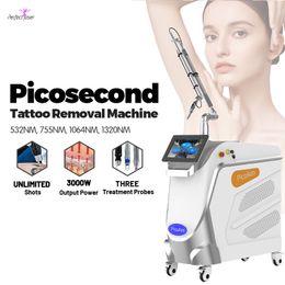 Professional Vertical Pico Face Skin Rejuvenation Acne Spot Remove Picosecond tattoo removal Beauty Machine