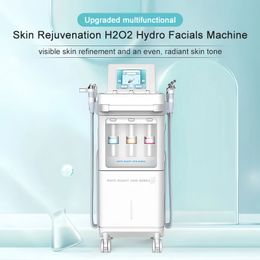 Professionele waterzuurstofstraal hydraterende gezichtsaquapeel huidverzorging microdermabrasie pigmentverwijdering huidgevoelige machine