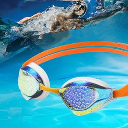 Lunes de nage de natation professionnelles imperméables Anti-Fog Hd Pool Sport Sport Lunes à eau adulte Poufre des lunettes de surf 240417