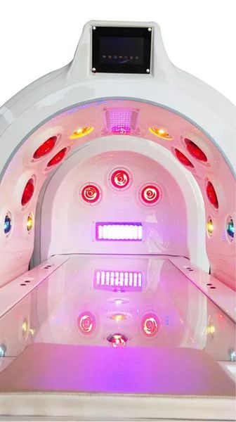 Capsule de Spa amincissante professionnelle, perte de poids, vaisseau spatial infrarouge, lumière infrarouge 3D, façonnage du corps entier