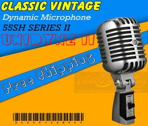 Microphone Studio Microphone Studio Microphone Vintage Professionnel pour KTV Karaoke Enregistrement Microphone Stage rétro microfono7626546