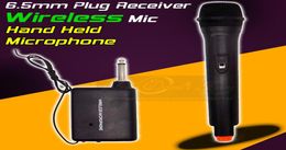 Système de microphone sans fil professionnel FM Récepteur récepteur Handheld Stéréo Dynamic Mic Mike pour Karaoke KTV Singing Computer 5115929