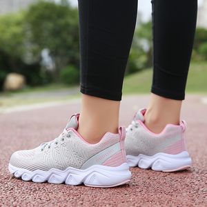 Zapatos deportivos profesionales para correr para mujer, transpirables, de fondo suave, informales, para estudiantes