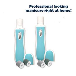 Professioneel nagellak Remover thuis Personal Mani-bestanden Pedicure Nail Shine in seconden Manicure vorm je spijker gemakkelijk