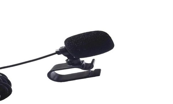 Professionnel voiture o Microphone 3.5mm prise Jack micro stéréo Mini filaire micros externes pour Auto DVD Radio 3 m Long270o4434389