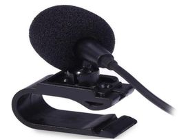Professionnels voiture o Microphone 3.5mm prise Jack micro stéréo Mini filaire Microphone externe pour Auto DVD Radio 3 m de longProfessionals Car Aud4016072