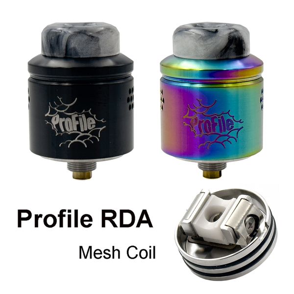 Profil RDA Tank Tool Kit 24 mm avec Squonk BF Pin Mesh Pro Rda Wire DIY Hand Tools