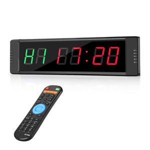 Programable Remote control LED Interval garage sports training clock crossfit gym Timer 1008320v