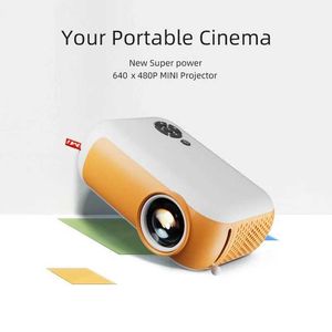 Projecteurs A10 Projecteur LED Home Theatre Portable Cinema 3D Mini vidéo Projecteur Game Beam 4K 1080P Smart TV via HDMI Port J240509