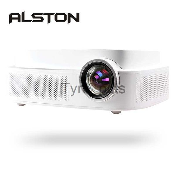 Projecteurs Alston Q7 Full HD LED Projecteur 4K HDMI compatible USB AV 1080p Cinema Portable Proyector Beamer x0811