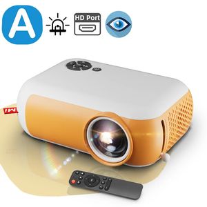 Projectoren AUN A10 MINI Projector Home Theater Smart TV Box Laser Draagbare Cinema Telefoon LED Video voor HD 4k via 231215