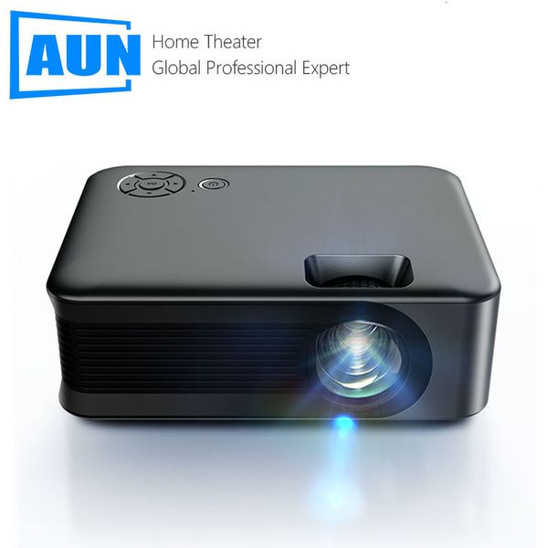 Projecteurs AUN A30 MINI Projecteur Portable Home Cinéma Cinéma Laser Smart TV Projecteur LED Vidéo Projecteurs 4k Film Via HD Port 230809