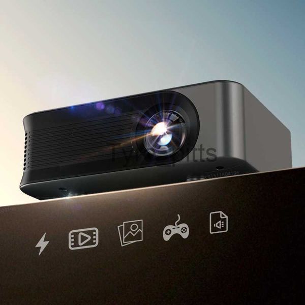Proyectores AUN A30 Mini Proyector Portable Cine Home Theerer Smart TV Beamer Videoproyector LED 3D LED para la película 1080p 4K a través del puerto HD x0811 x0813