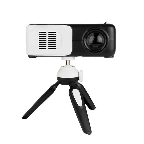 Projecteurs Besus Mini Projecteur Portable Movie Projecteur Native 360p prend en charge 1080p Compatibilité du projecteur de film portable HD complet J240509