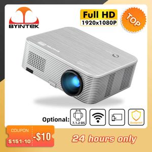 Projecteurs BYINTEK K15 Full HD 1080P Smart Android Wifi Home Cinéma LED Projecteur LCD 2 Go 16 Go pour 3D 4K Vidéo Smartphone T221216