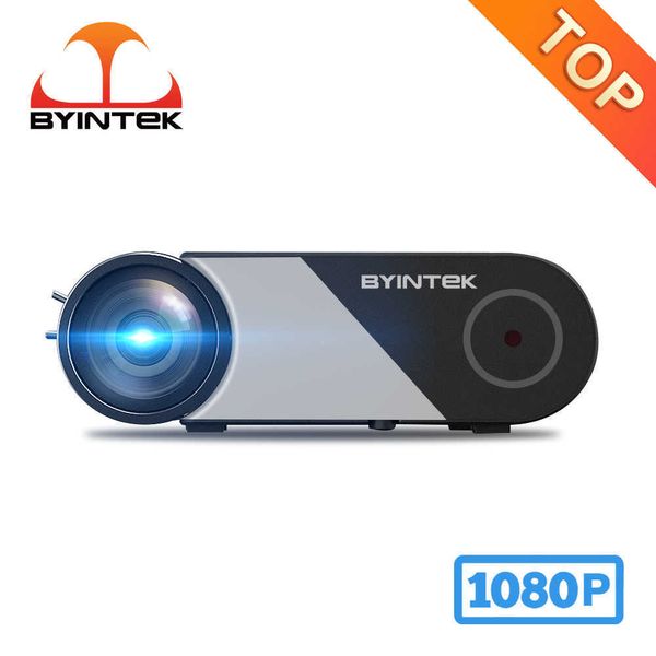 Projecteurs BYINTEK K9 Full HD 1080P LED Portable Film Jeu Mini Home Cinéma Projecteur Option Wifi Affichage Pour Smartphone T221216