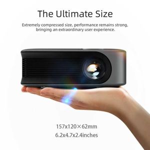 Projecteurs Mini Projecteur A30H Personal Cinema 3D Video LED Projecteur Home Cinema Beam Intelligent TV Box prend en charge 4K et 1080p J240509